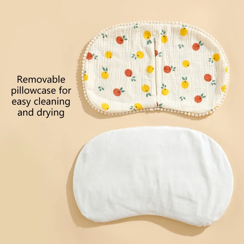 Almohada en uso para bebé durmiendo