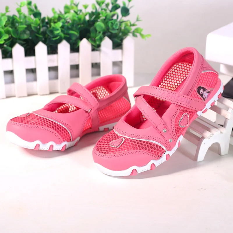 Sandalias antideslizantes planas para niñas, estilo princesa - imagen 3