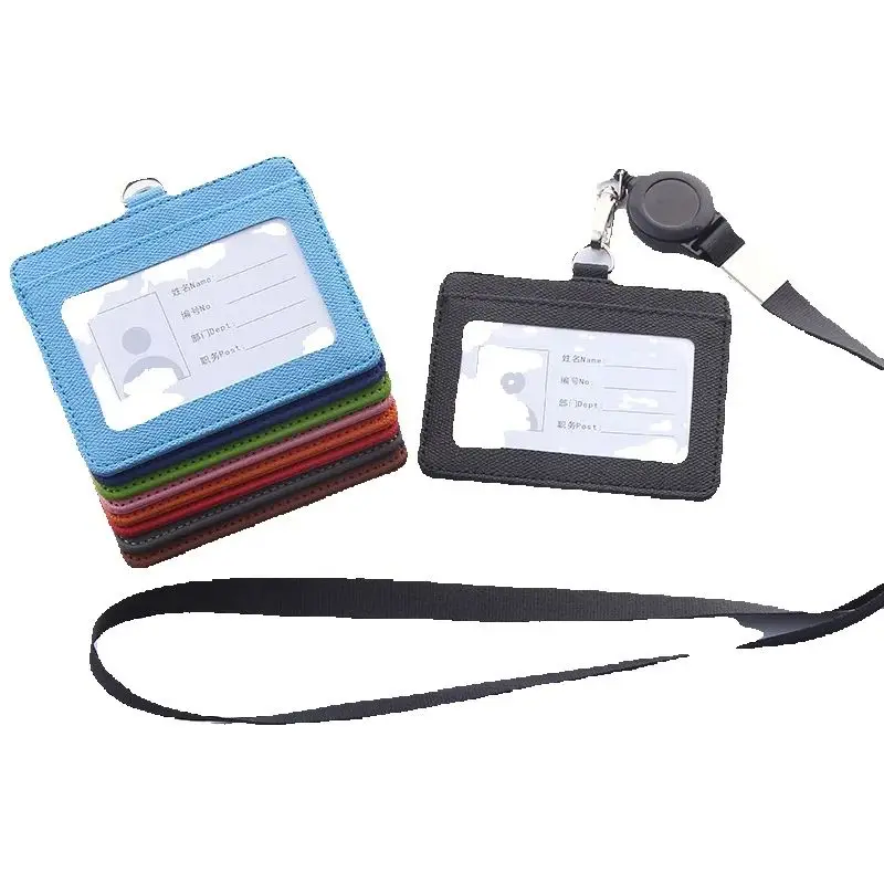 Porta tarjetas de piel para mujer con cordón y tarjetero - imagen 5