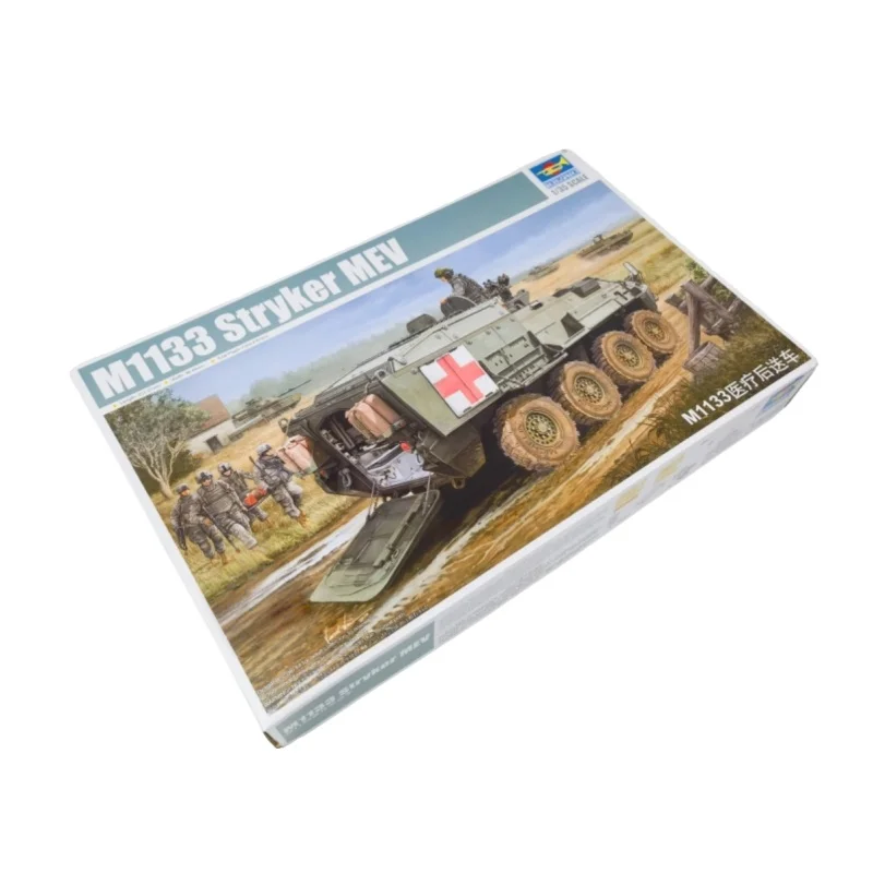 Trumpeter kit de montaje del vehículo Stryker MEV para niños - imagen 2