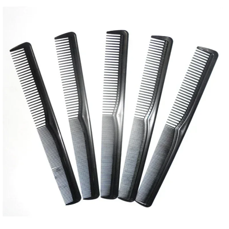 Peines de peluquería fibra de carbono con dientes anchos térmicos
