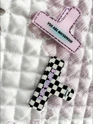 Clips de papel retro para organizar notas y fotos en el escritorio