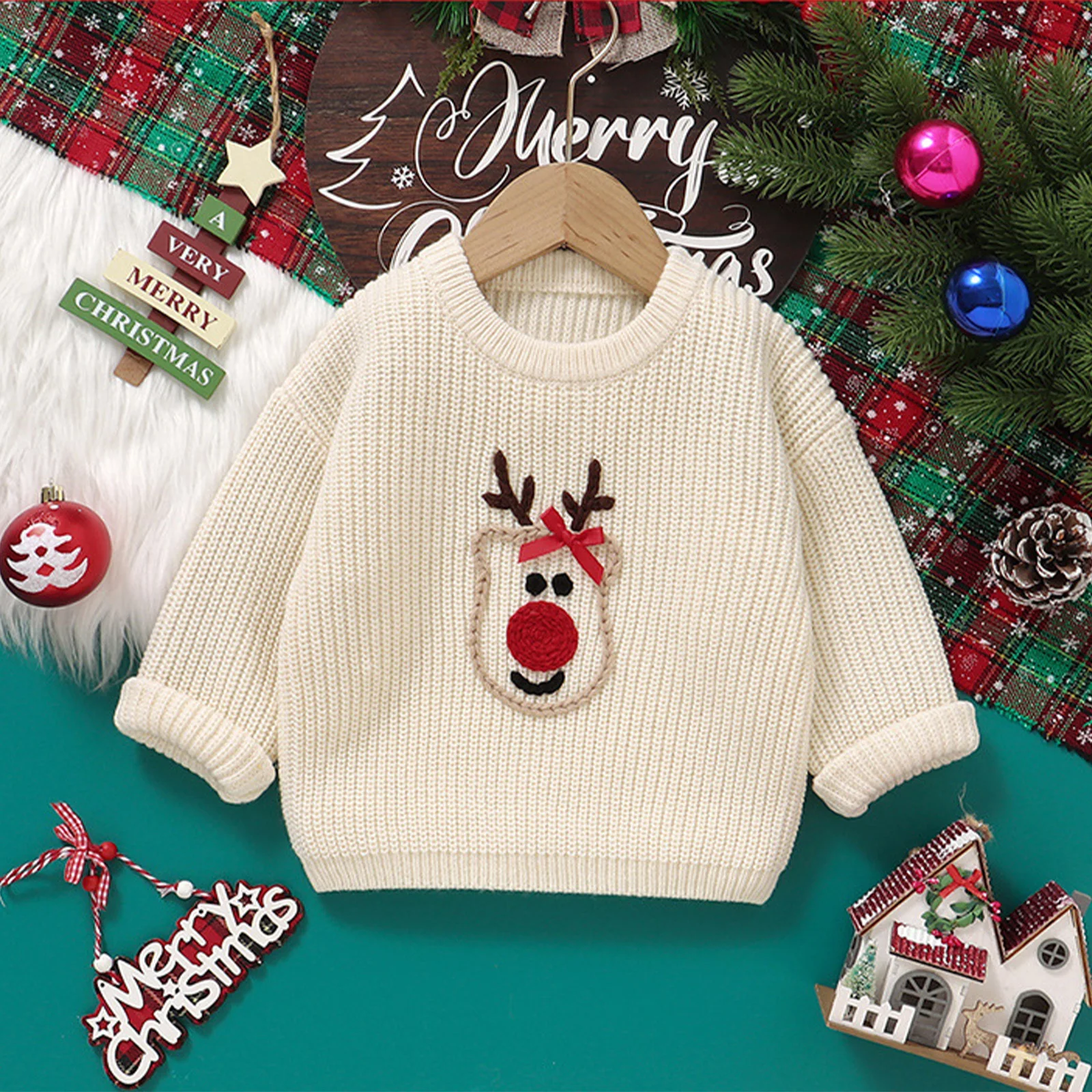 Opción de color rojo para Navidad