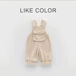 Mono de pana suave para bebé y niño – Cómodo y versátil