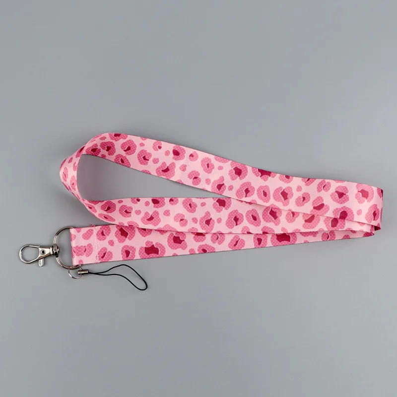 Porta credenciales infantil leopardo vintage con cordón para llaves - imagen 5