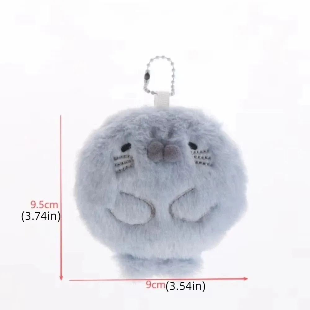 Llavero peluche foca con anilla metálica, regalo para niñas - imagen 3