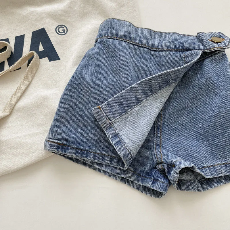 MILANCEL Falda infantil de algodón suave para niños - Oferta de verano - imagen 2