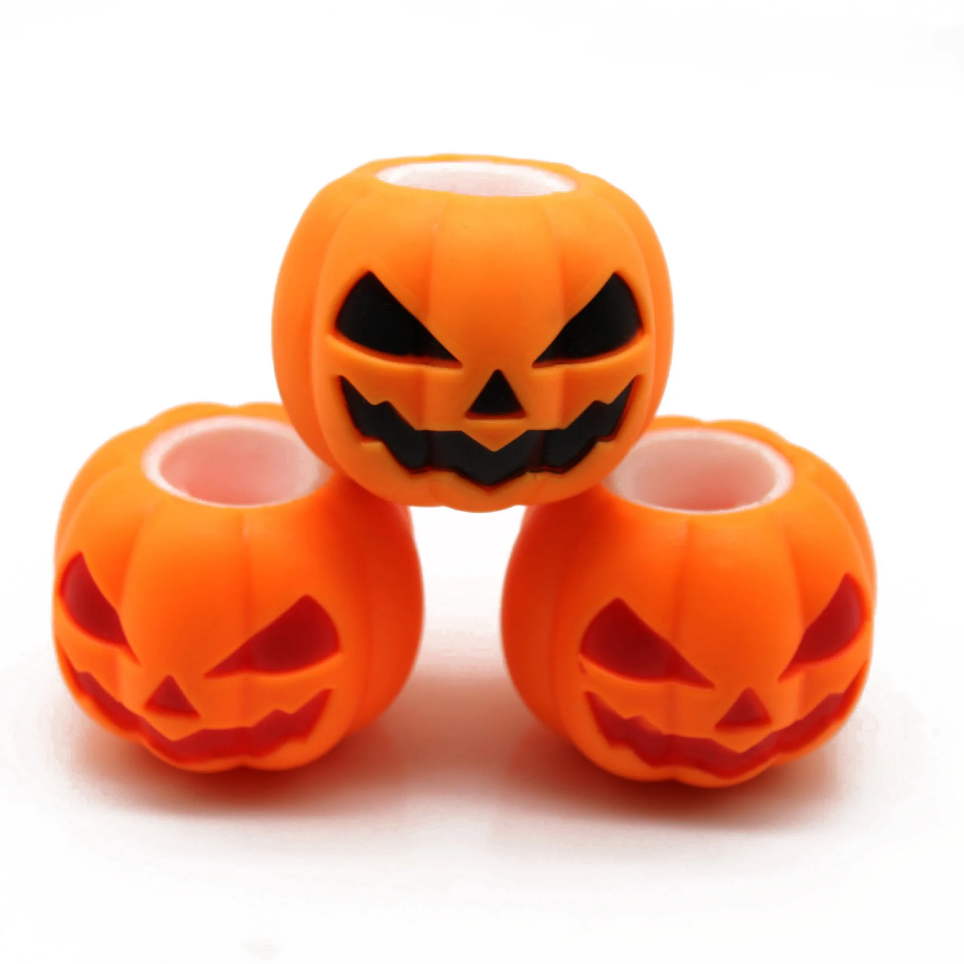 Calabaza fantasma squishy – Juguete antiestrés para adultos Halloween - imagen 4