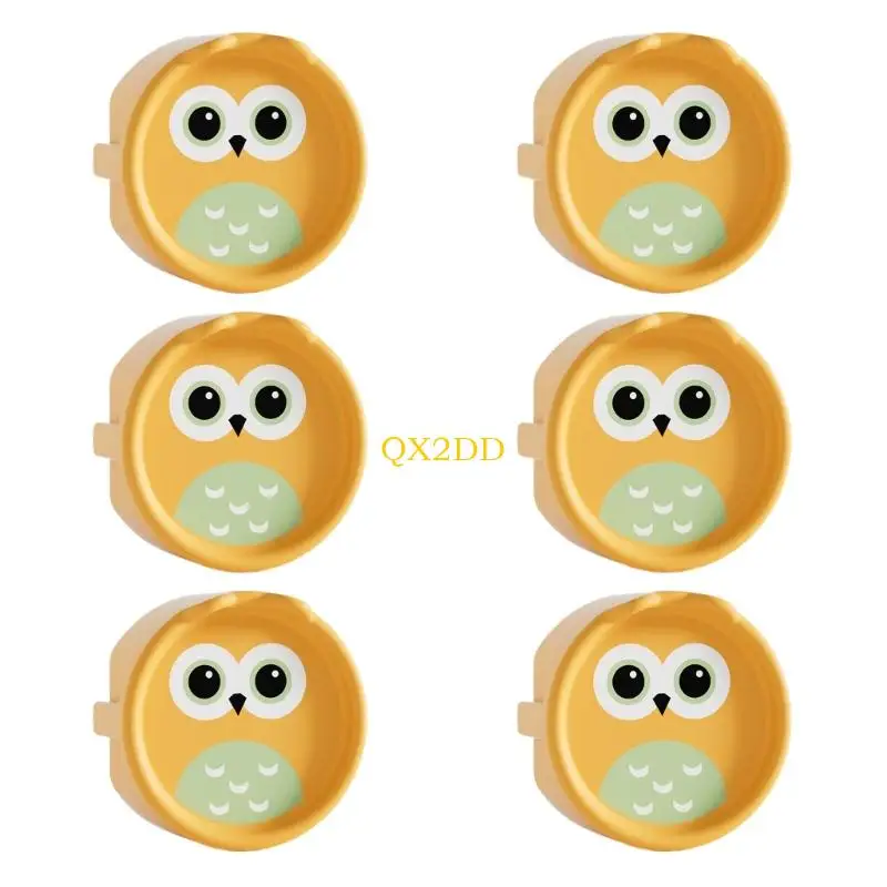 Protectores de grifos infantiles de silicona suave con búho - imagen 4