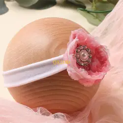 QX2D Conjunto bebé turbante y bombachos – estilo dulce y elegante