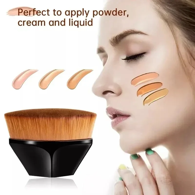 Brocha de maquillaje para polvo facial