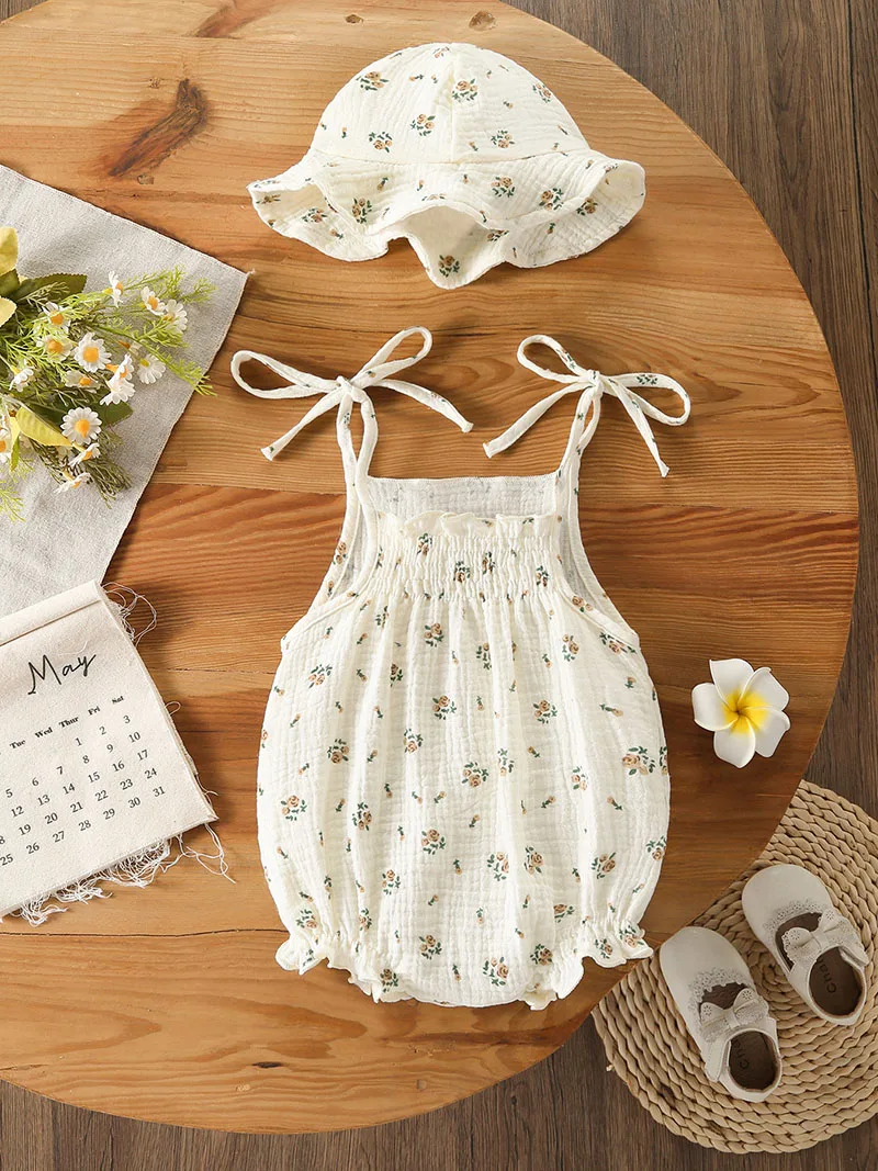 Body floral de verano para bebé – MILANCEL - imagen 5