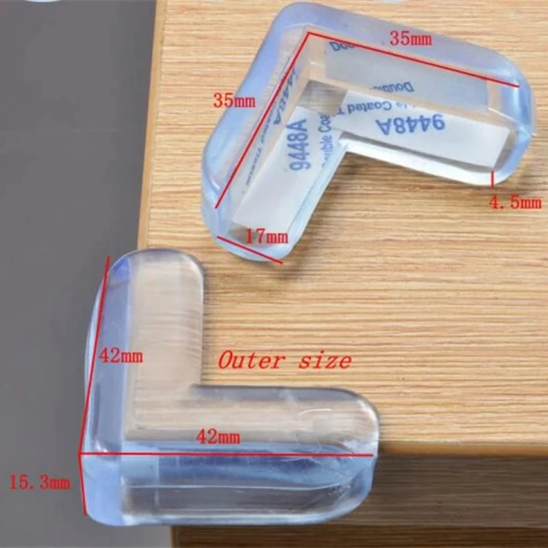 Teapoy protectores de esquina para mesa de bebé – seguridad suave - imagen 4