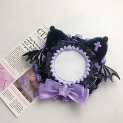 Insignias magneticas con encaje para exhibicion infantil: osito y flor