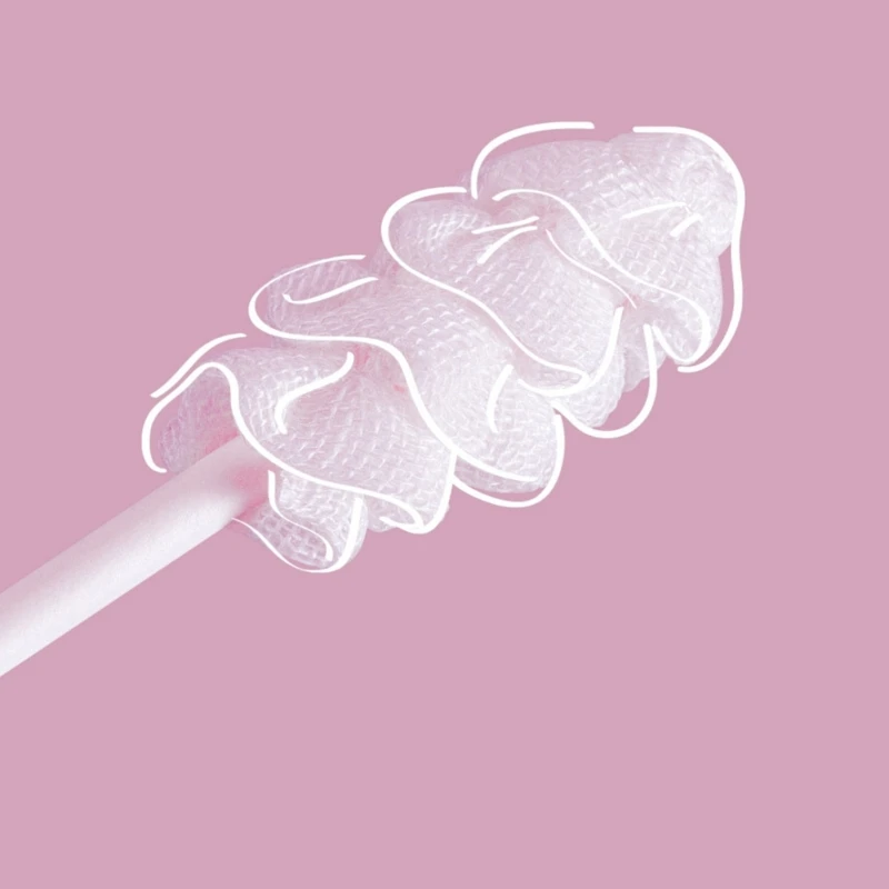 Palito limpiador de lengua para bebé, gasa suave desechable - imagen 3