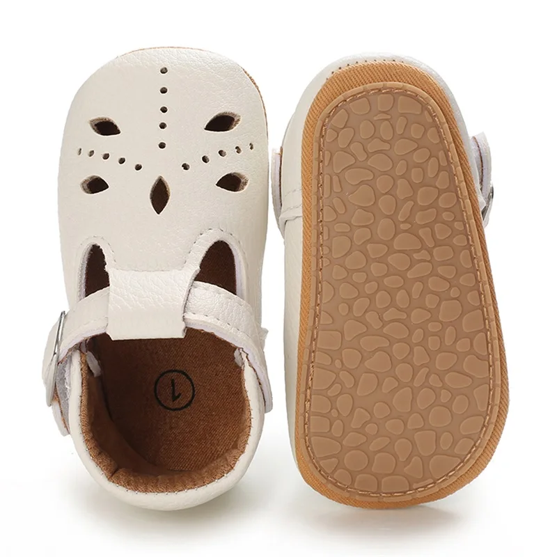 Mocasines antideslizantes Pointelle de suela suave para primeros pasos - imagen 2