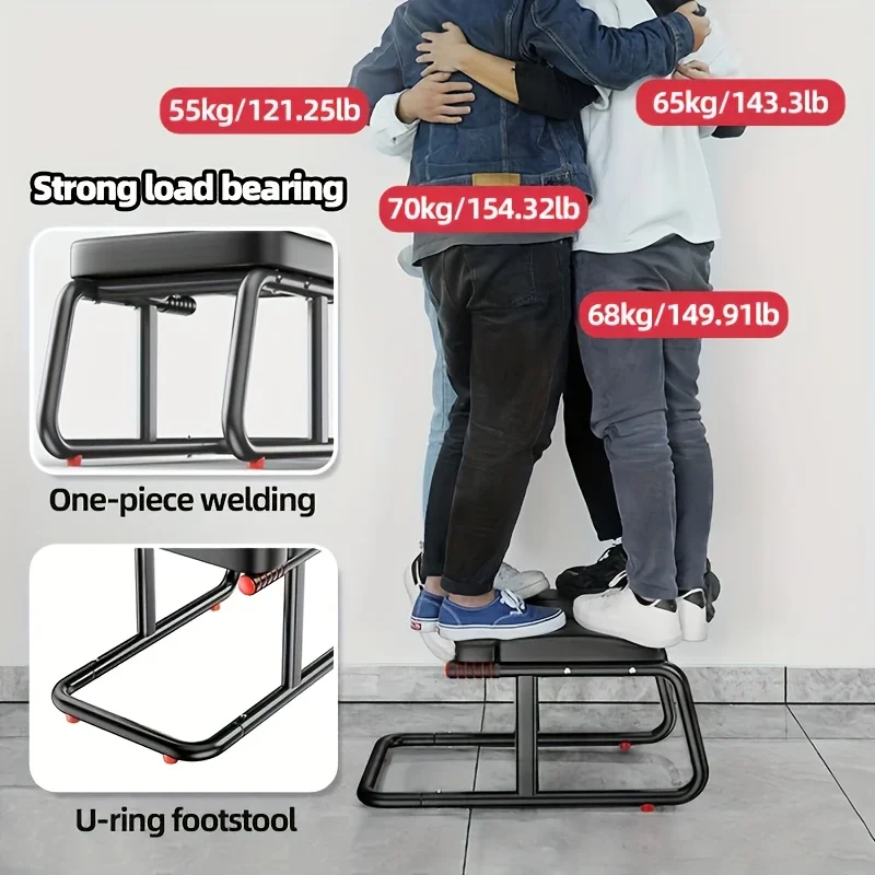 Taburete yoga en forma U con reposabrazos doble antideslizante - imagen 3