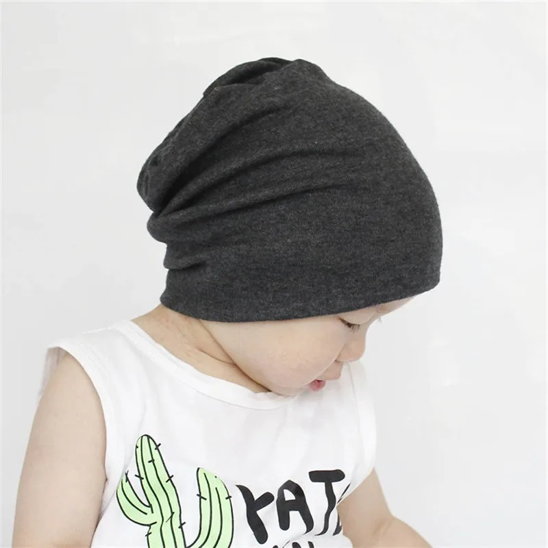 Gorro de algodón para bebé recién nacido – Tejido urbano - imagen 3