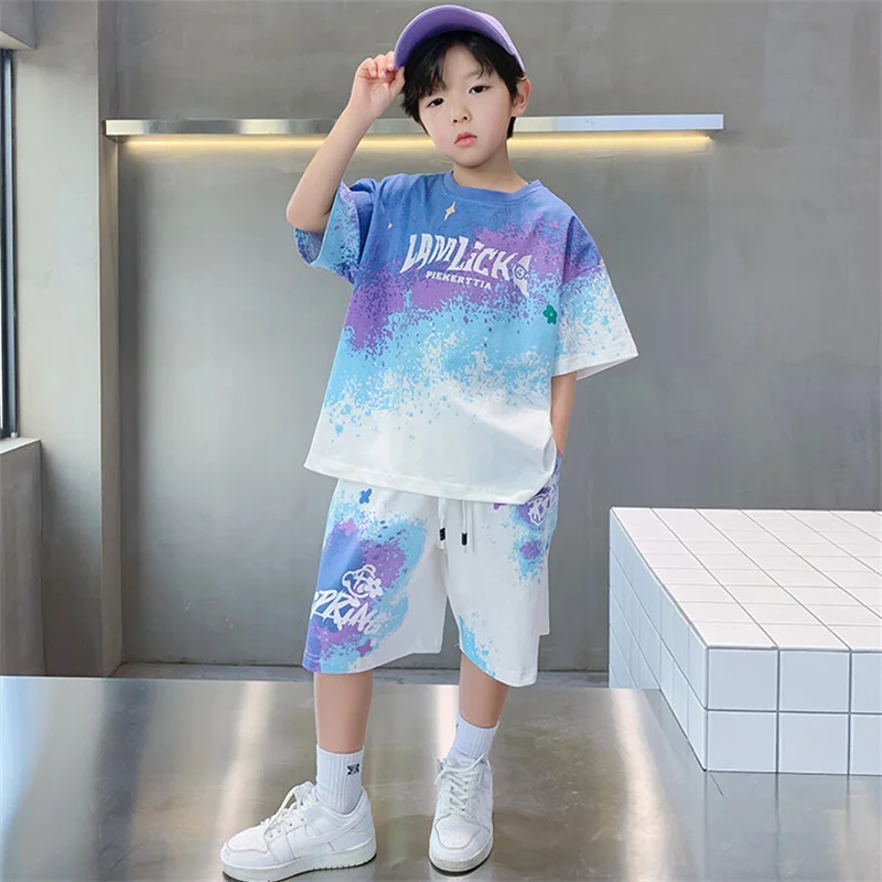 Conjunto de baloncesto de verano para niños – Traje deportivo - imagen 3