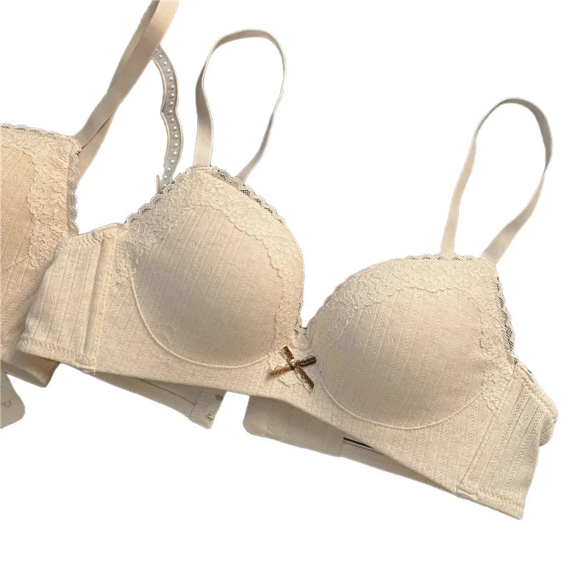Conjunto sujetador y braguita de encaje para chicas con push-up - imagen 5