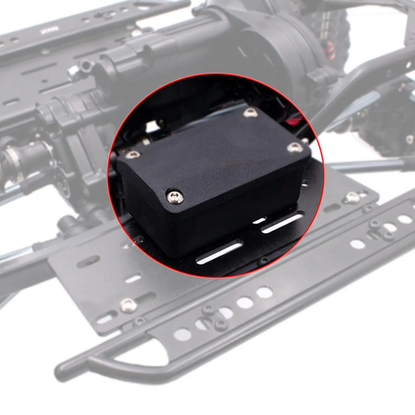 Caja receptora RC de plástico duro para crawler - imagen 2
