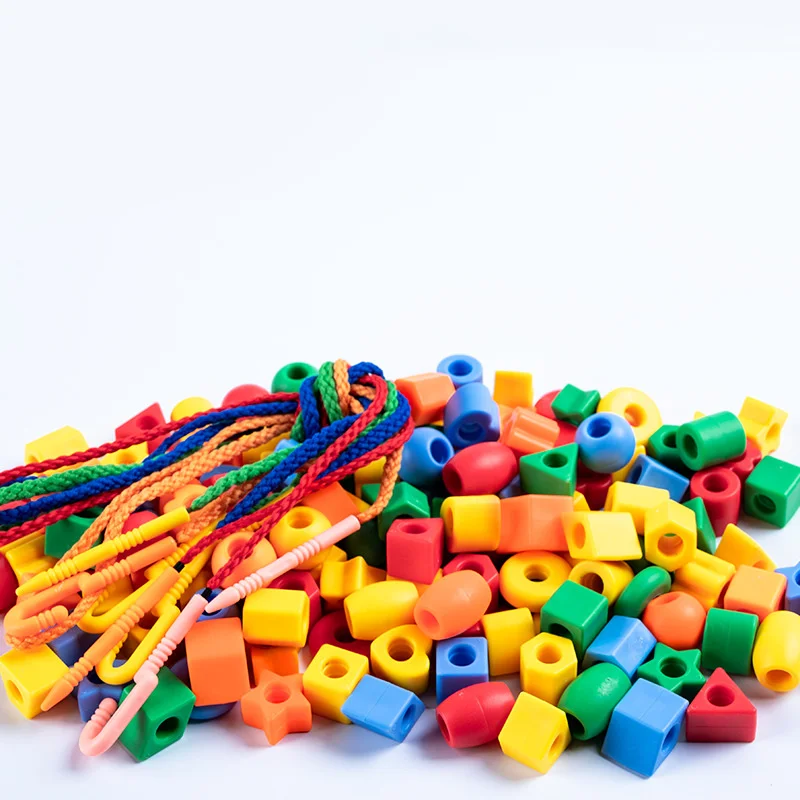 Juego de enhebrado de cuentas para niños – Actividad educativa y creativa - imagen 2