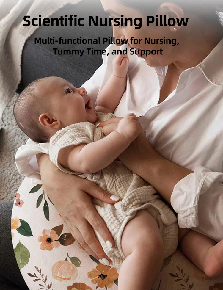 Almohada de lactation PANGDUBE en forma de U con diseño ergonómico
