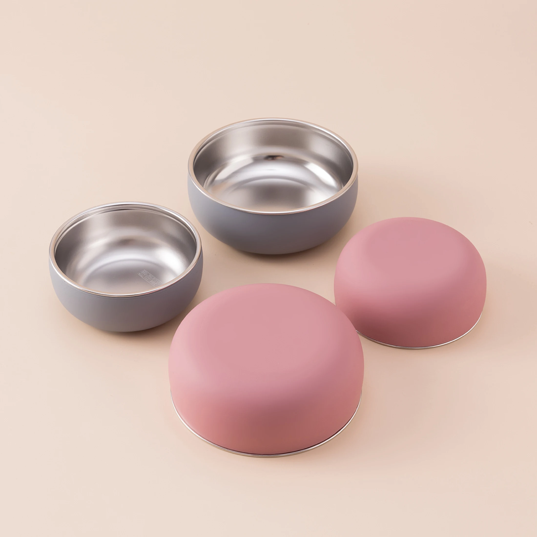 Set baberos acero inoxidable y silicona para bebé - Libre de BPA - imagen 5