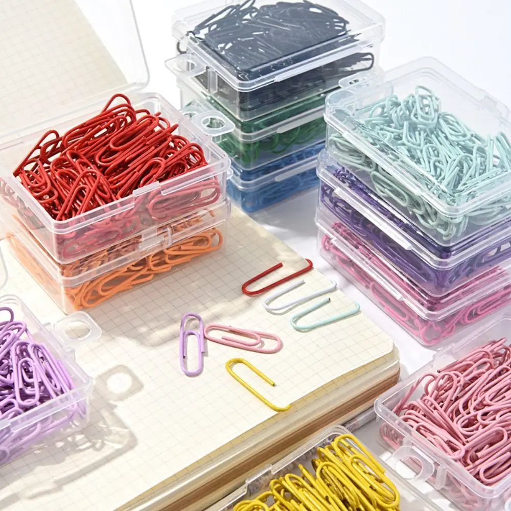 Clips metálicos de encuadernación en colores para archivador - imagen 4
