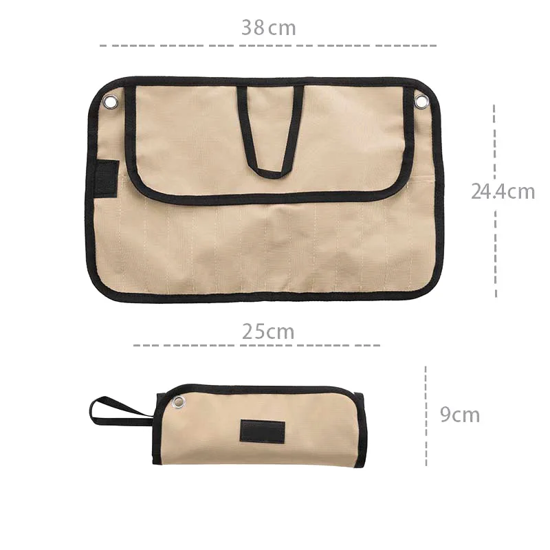 Bolsa de vajilla portátil colgante para camping y excursiones - imagen 2