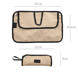 Bolsa de vajilla portátil colgante para camping y excursiones