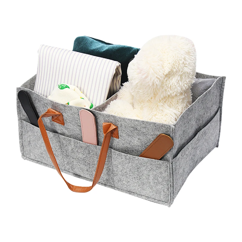 Organizador de cochecito para bebé en PU premium con gran capacidad - imagen 2