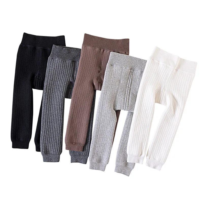 Leggings de forro polar para niños: cálidos en otoño e invierno - imagen 2