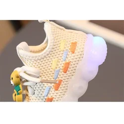 Zapatillas LED luminosas para niños deportivas con luz intermitente