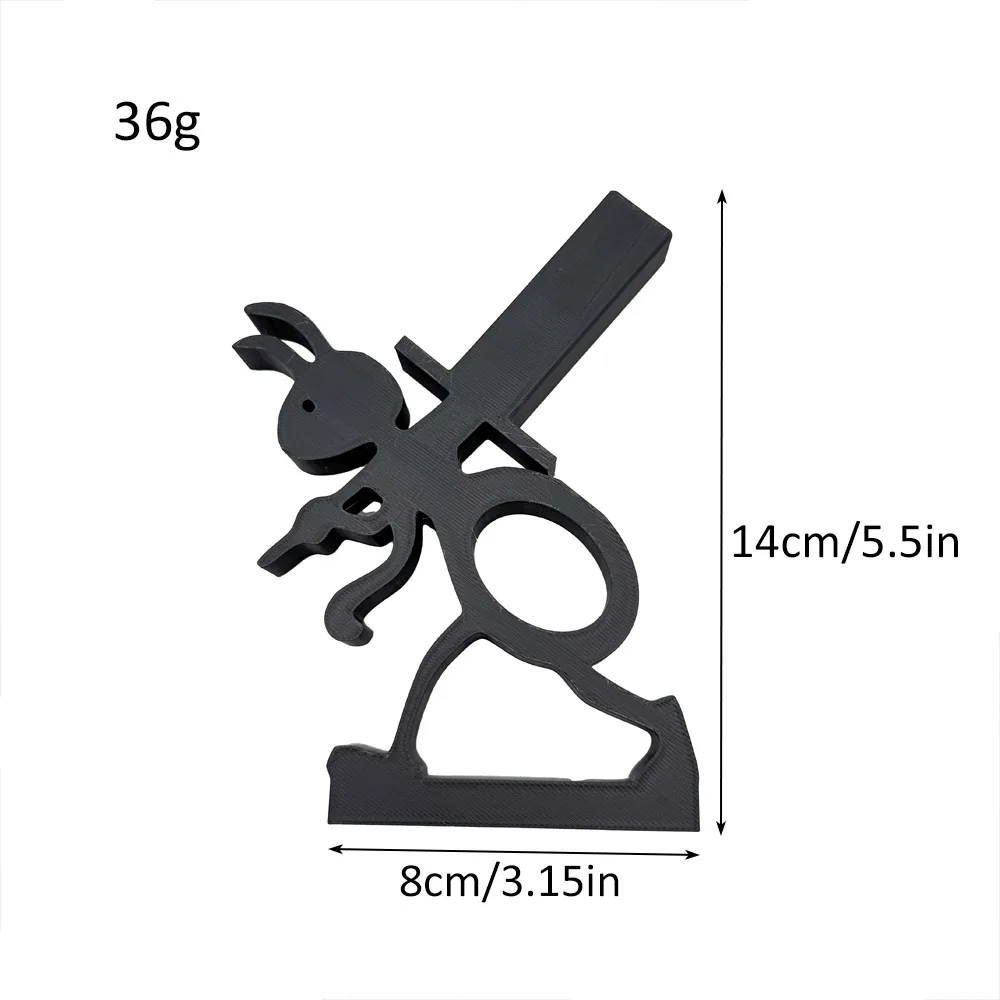 Servilletero con estampado 3D de hormiga, diseño decorativo