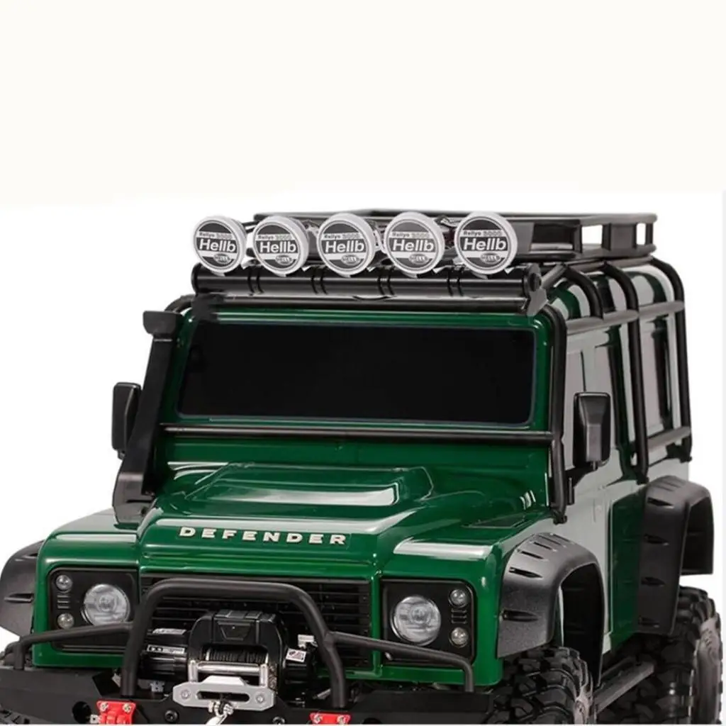 Kit de luces LED para coche RC con lámpara redonda plástica - imagen 2