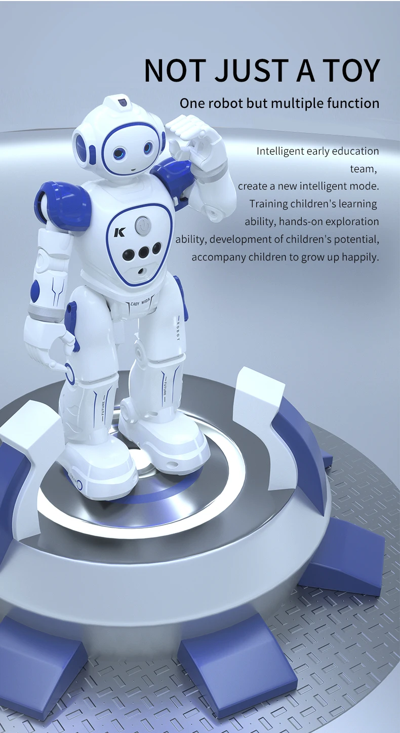 Detalle de materiales del robot inteligente RC CONUSEA
