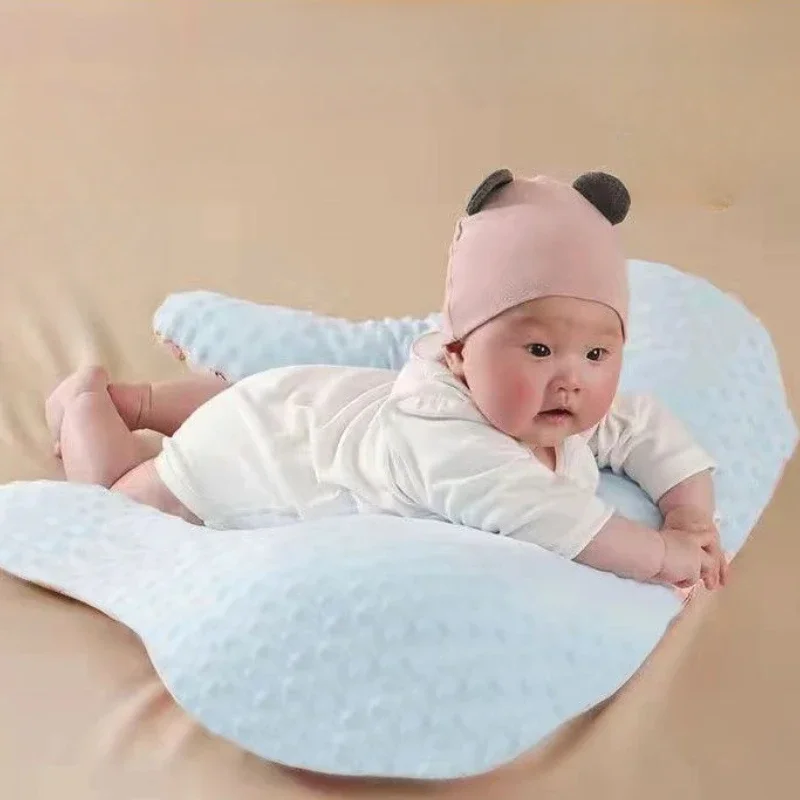 Almohada ajustable para bebé transpirable con funda de algodón - imagen 3