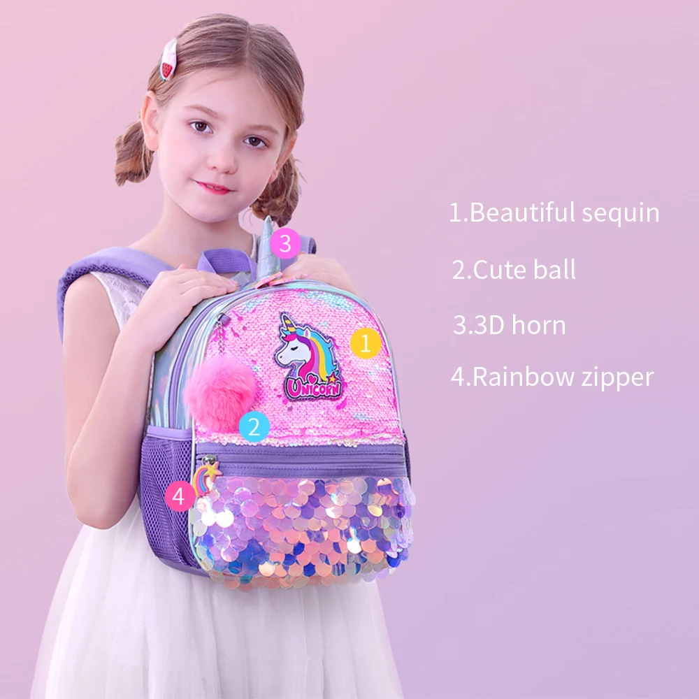 Mochila Sunveno con lentejuelas reversibles