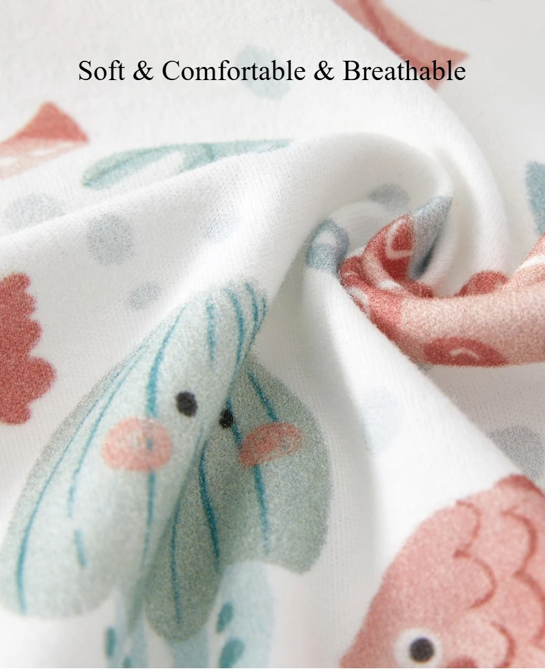 Pelele de algodón puro para bebé – Estampado mariposa neonatal - imagen 4
