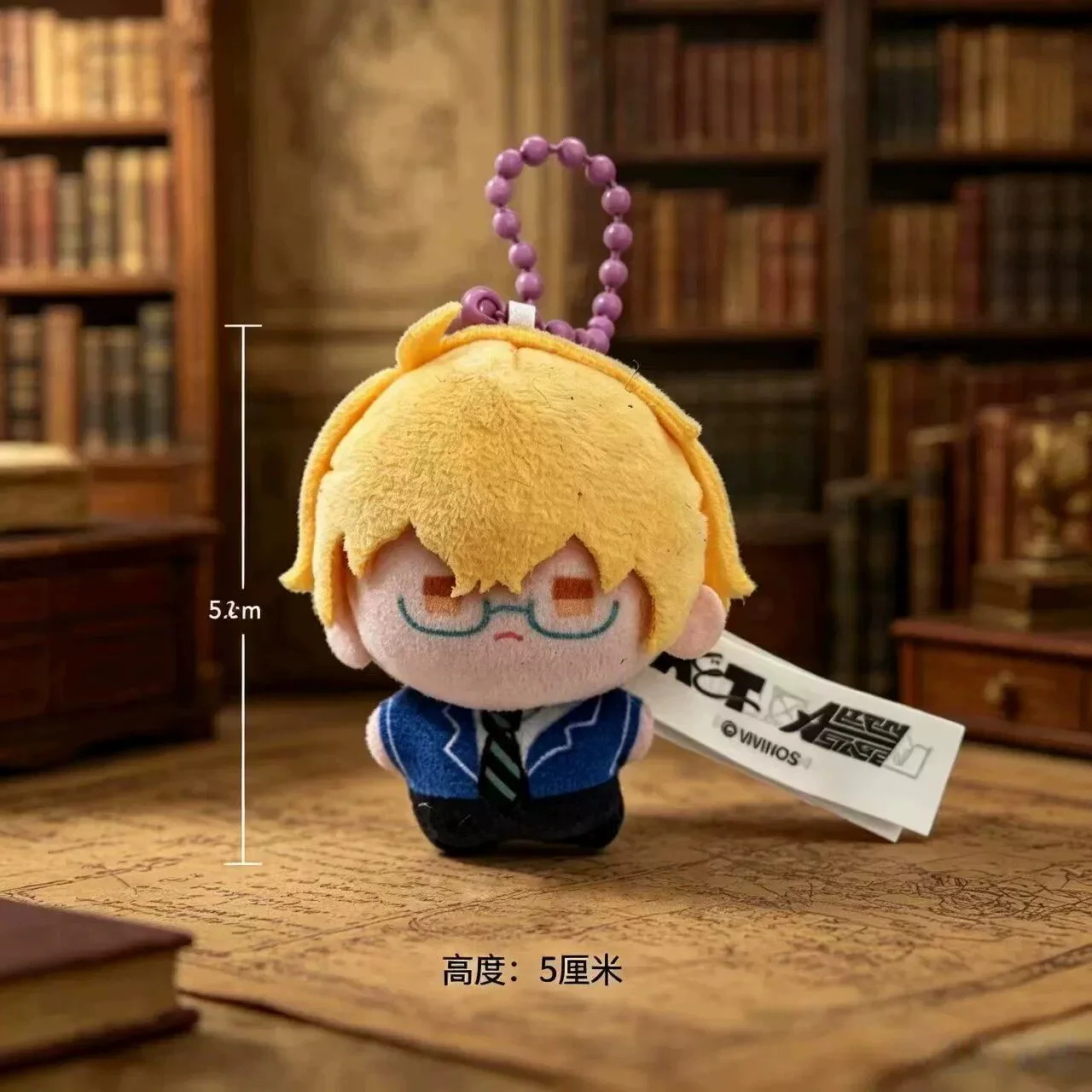 Ornamento mini coleccionable con estilo anime