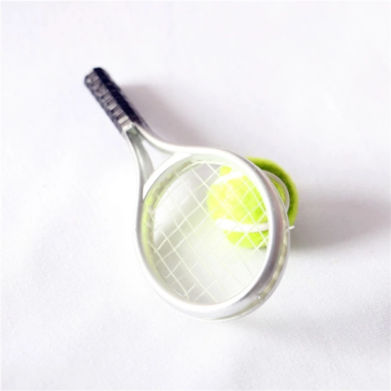 Set de tenis infantil con raqueta y pelota para jugar en casa - imagen 4