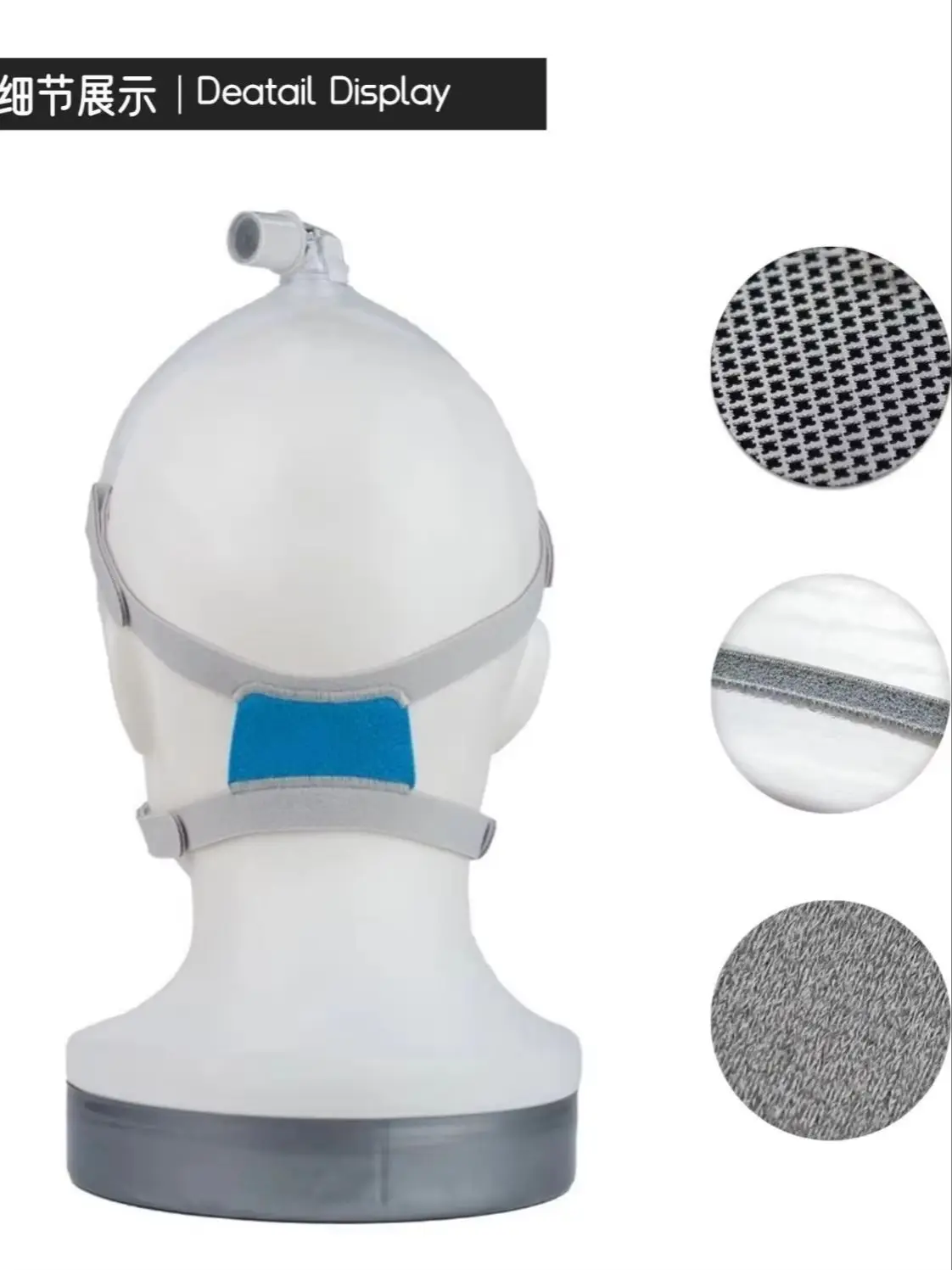 Correas ajustables diadema repuesto CPAP F30 – Tela transpirable y cómoda