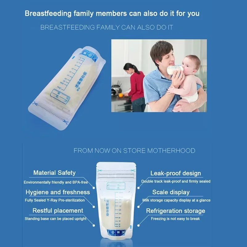 Bolsas leche materna – Almacenamiento seguro sin BPA - imagen 5