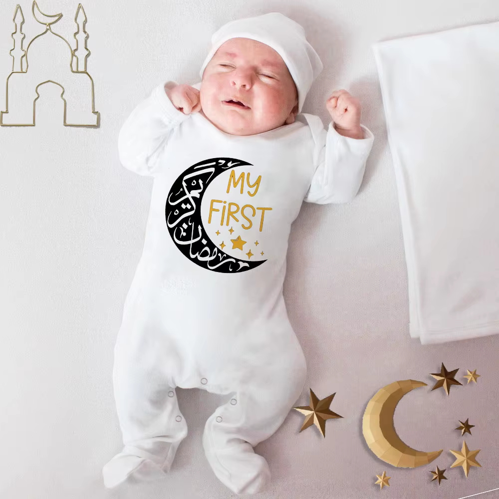 Babygrow primera Eid Ramadán para bebé manga larga - imagen 5
