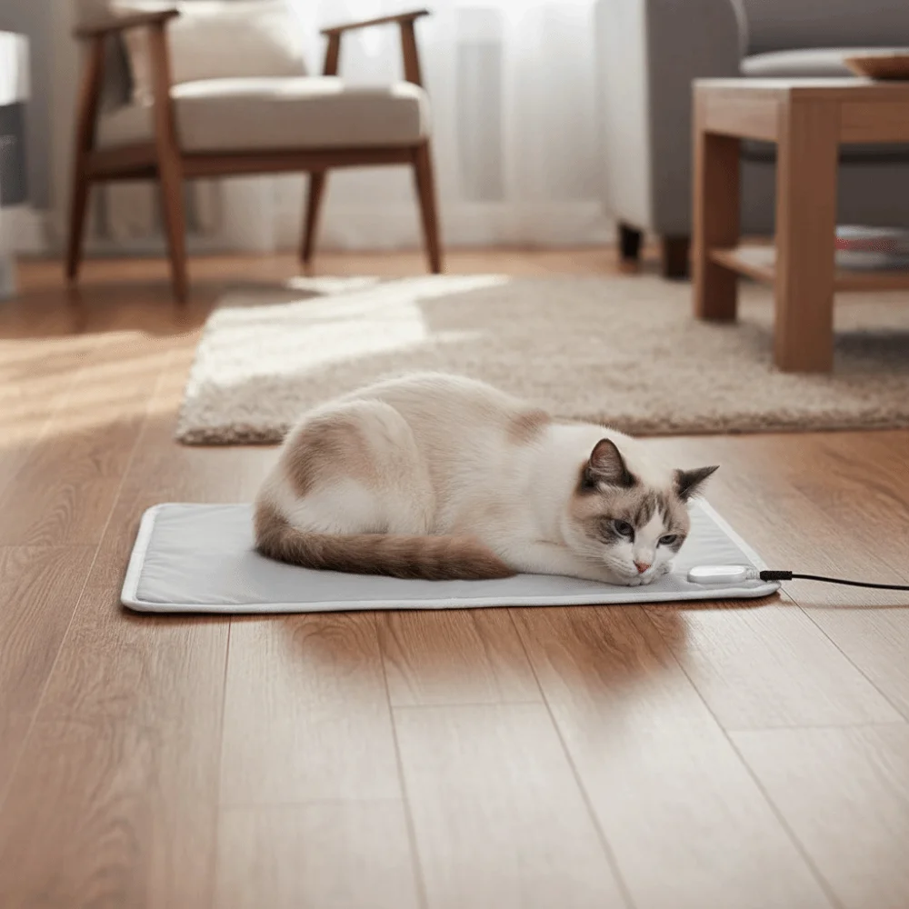 Manta eléctrica térmica para mascotas resistente a mordidas - imagen 3