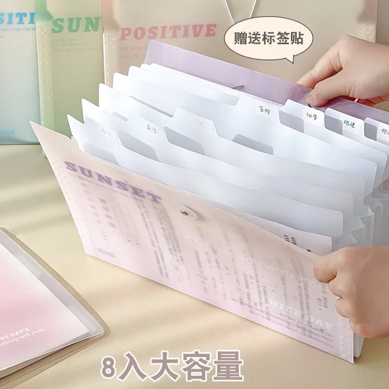 Carpeta impermeable A4 para documentos, clasificador resistente - imagen 4