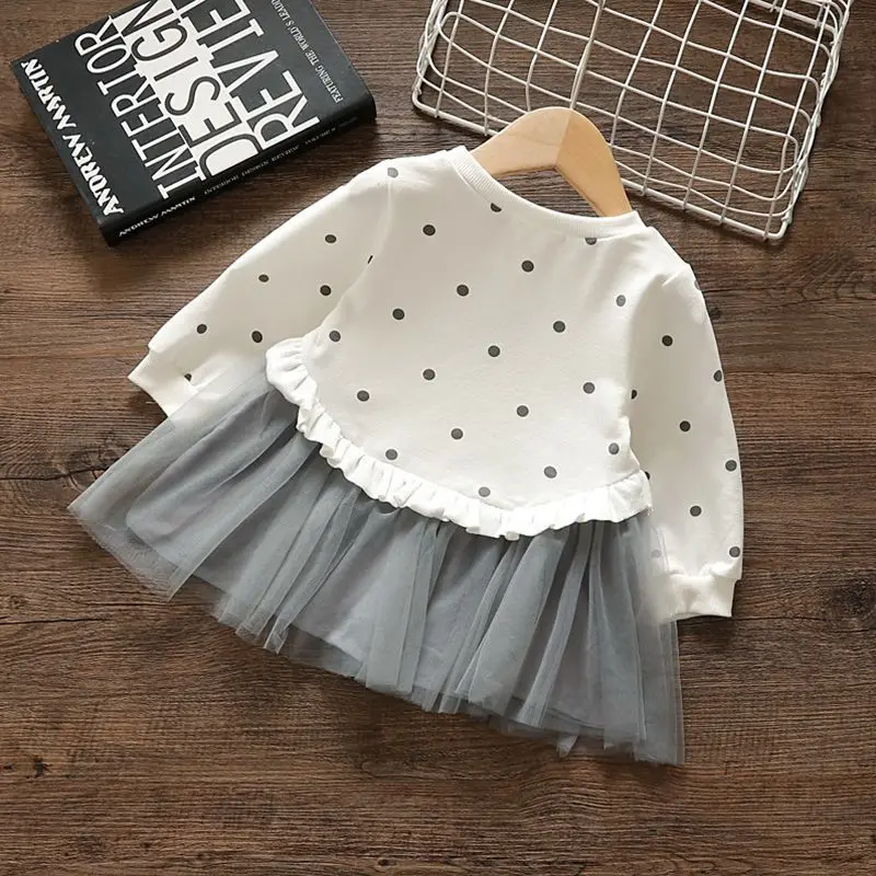Vestido de princesa con capucha para niña – Gasa suave y fluida - imagen 3