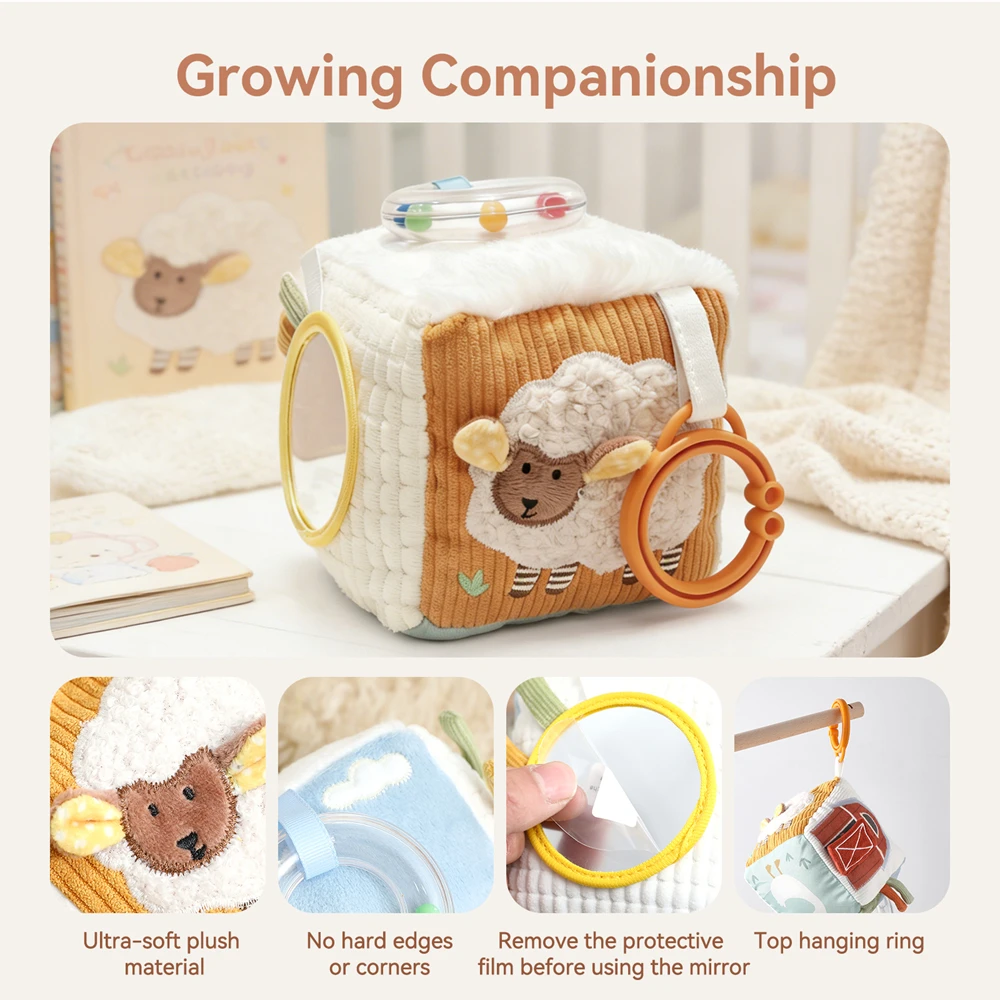 Cubo de tela suave Baby Farm