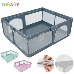 Corralito para bebé con barrera de seguridad y piscina de bolas